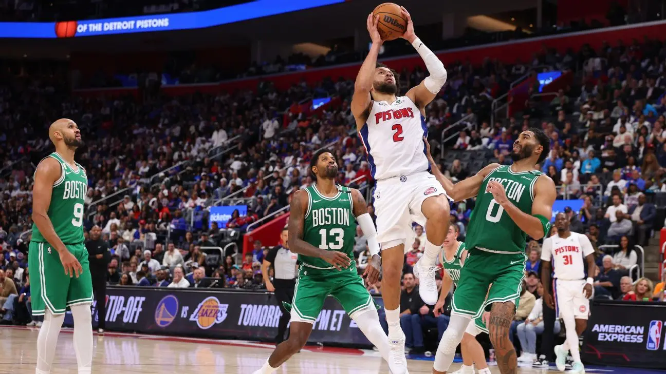 Pistons șterg un decalaj de 22 de puncte și dau cu pace Celtics-ului într-o revenire istorică